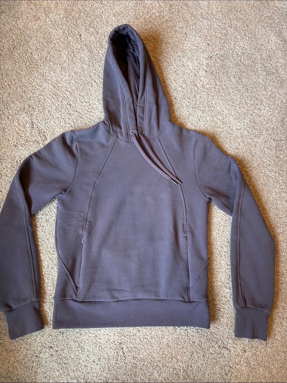 Athleta Women's Crewneck Hoodie - Charcoal Gray. XXS